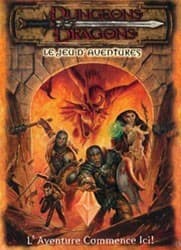 Boîte du jeu : Dungeons & Dragons : le jeu d'aventures