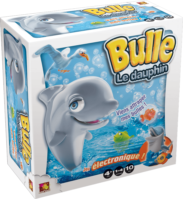 Boîte du jeu : Bulle le dauphin