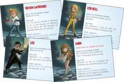 Couverture de Zombie Kidz : cartes personnages