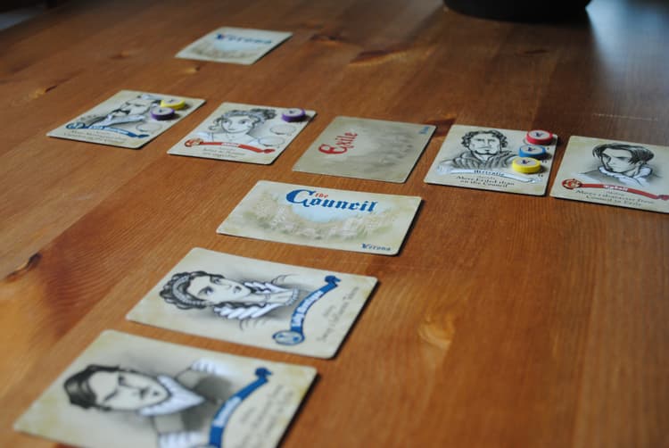 Boîte du jeu : Council of Verona