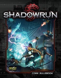 Couverture de Shadowrun 5e édition, livre de base