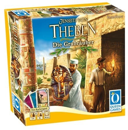 Boîte du jeu : Jenseits von Theben: Das Kartenspiel – Die Grabräuber