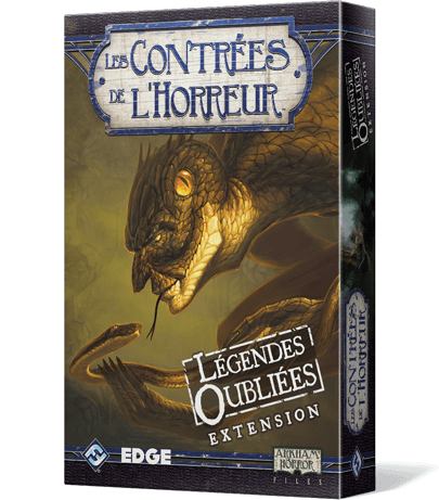 Boîte du jeu : Les Contrées de l'Horreur : Légendes Oubliées