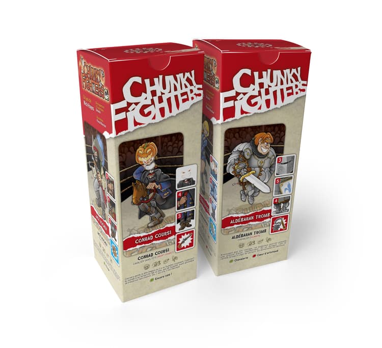 Boîte du jeu : CHUNKY FIGHTERS