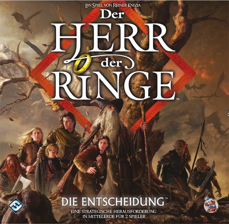 Boîte du jeu : Herr der Ringe: Die Entscheidung