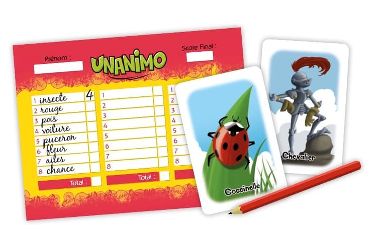 Boîte du jeu : Unanimo