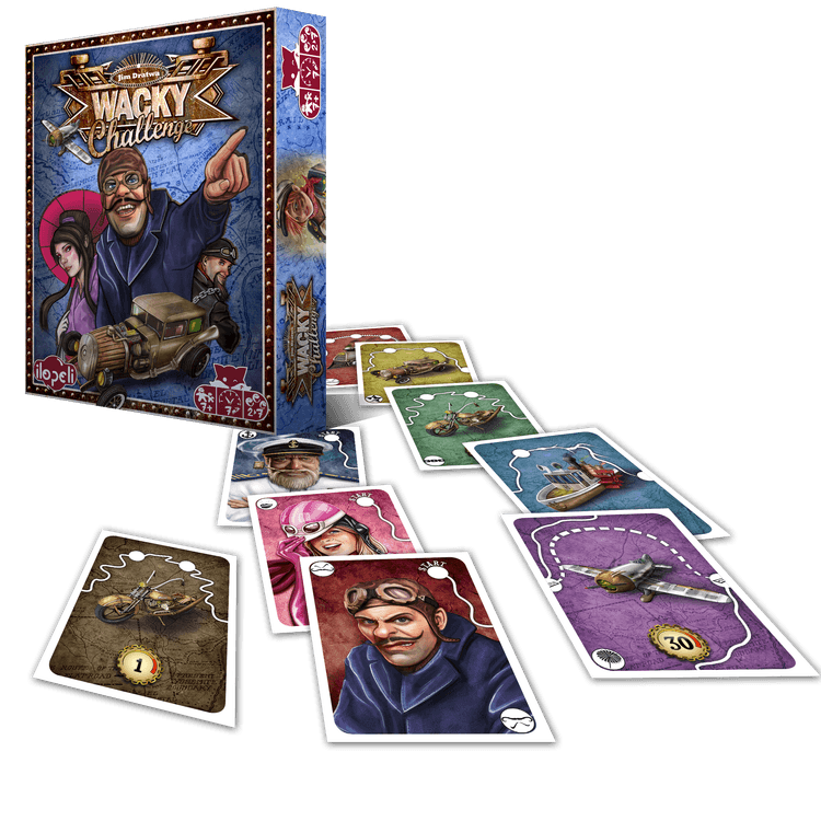 Boîte du jeu : Wacky Challenge