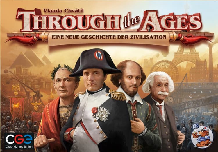 Boîte du jeu : Through the Ages - Eine neue Geschichte der Zivilisation