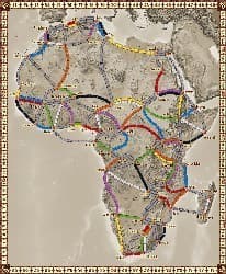 Boîte du jeu : Les Aventuriers du Rail : Extension Afrique
