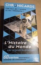 Boîte du jeu : Chronicards : L'Histoire du Monde