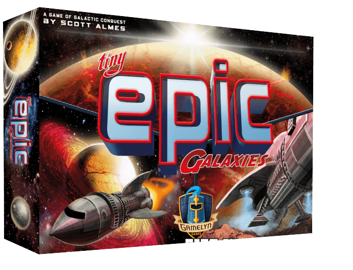 Boîte du jeu : Tiny Epic Galaxies
