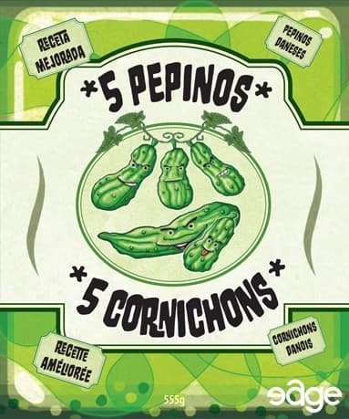 Boîte du jeu : 5 Cornichons