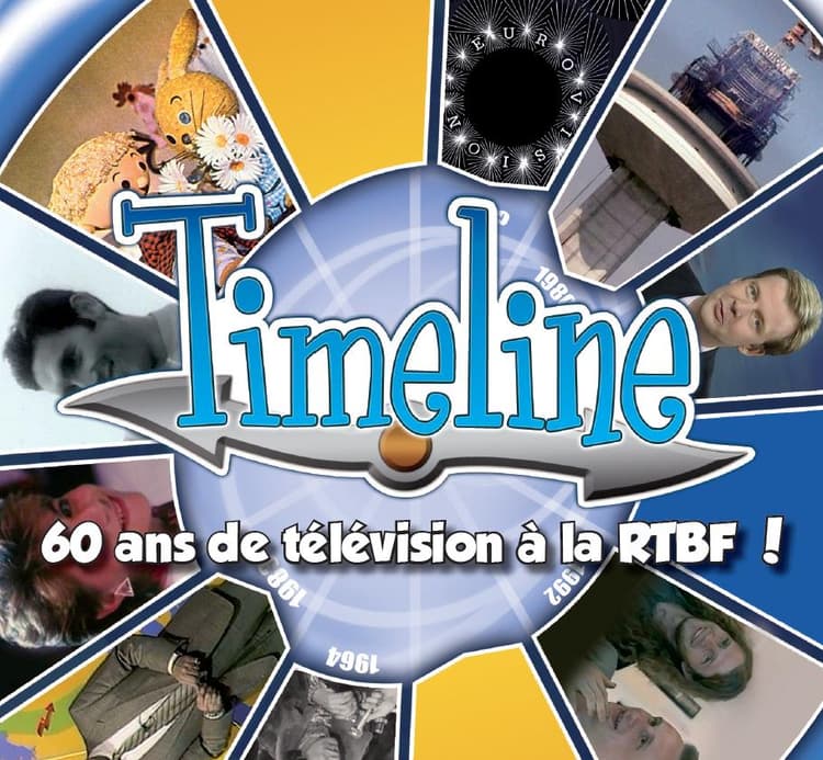 Boîte du jeu : Timeline - 60 ans de télévision à la RTBF
