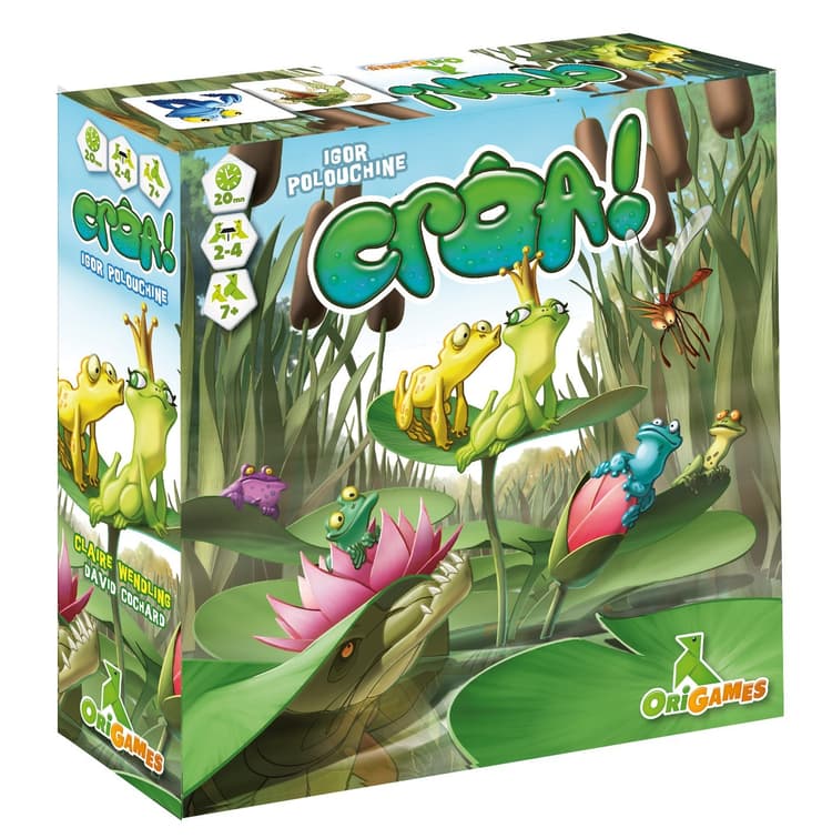 Boîte du jeu : Crôa!
