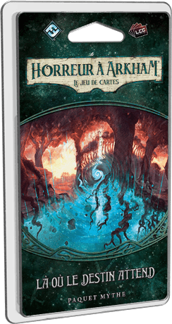 Boîte du jeu : Horreur à Arkham : Le Jeu de Cartes - Là où le destin attend