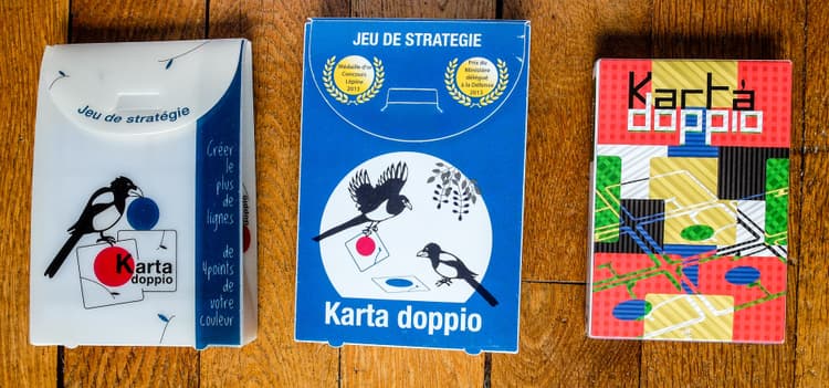Boîte du jeu : Karta Doppio