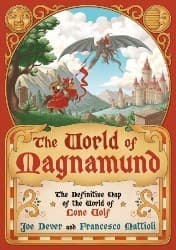 Boîte du jeu : Loup Solitaire - Carte du Magnamund
