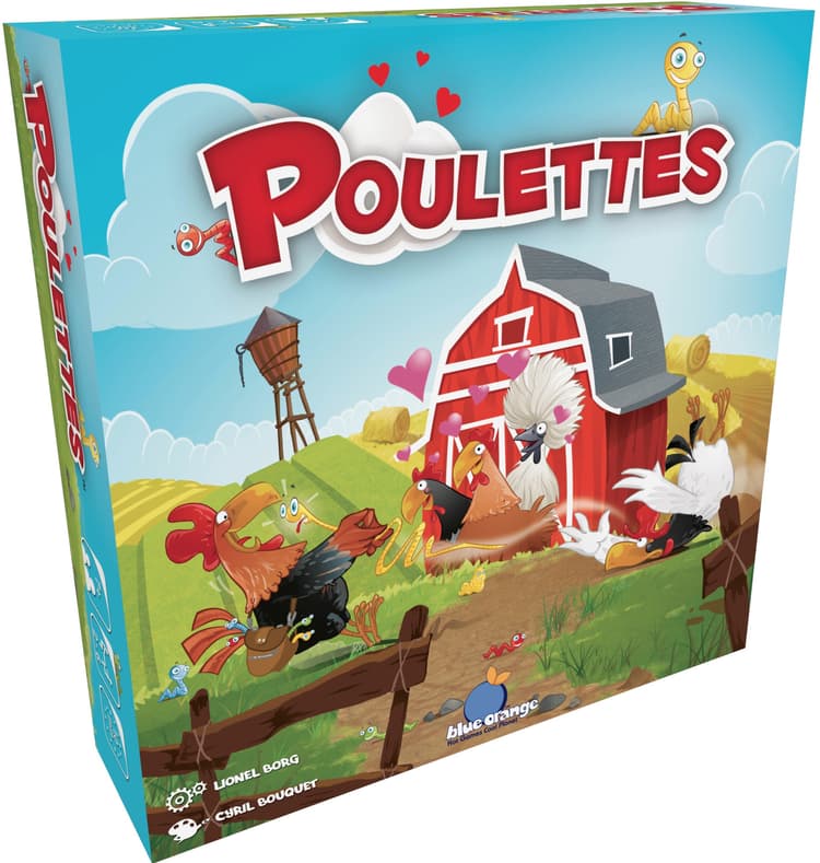 Boîte du jeu : Poulettes