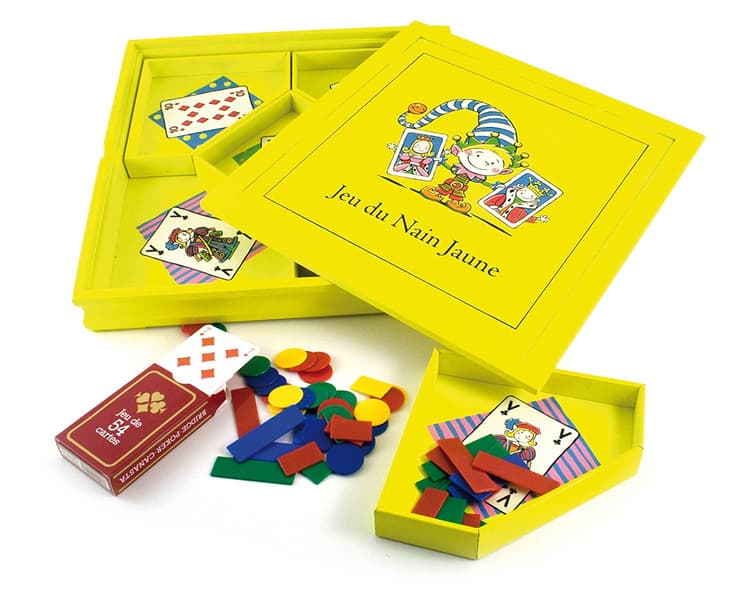 Boîte du jeu : Jeu du Nain jaune