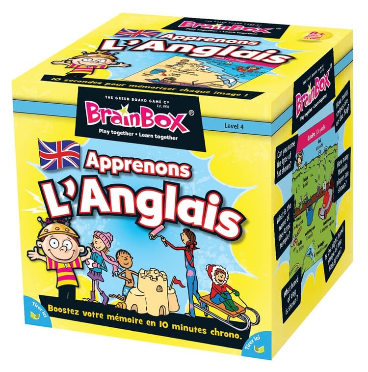 Boîte du jeu : Brainbox : Apprenons l'anglais