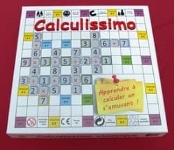 Boîte du jeu : Calculissimo