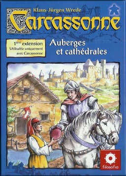 Couverture de Carcassonne - Extension 1: Auberges et Cathédrales