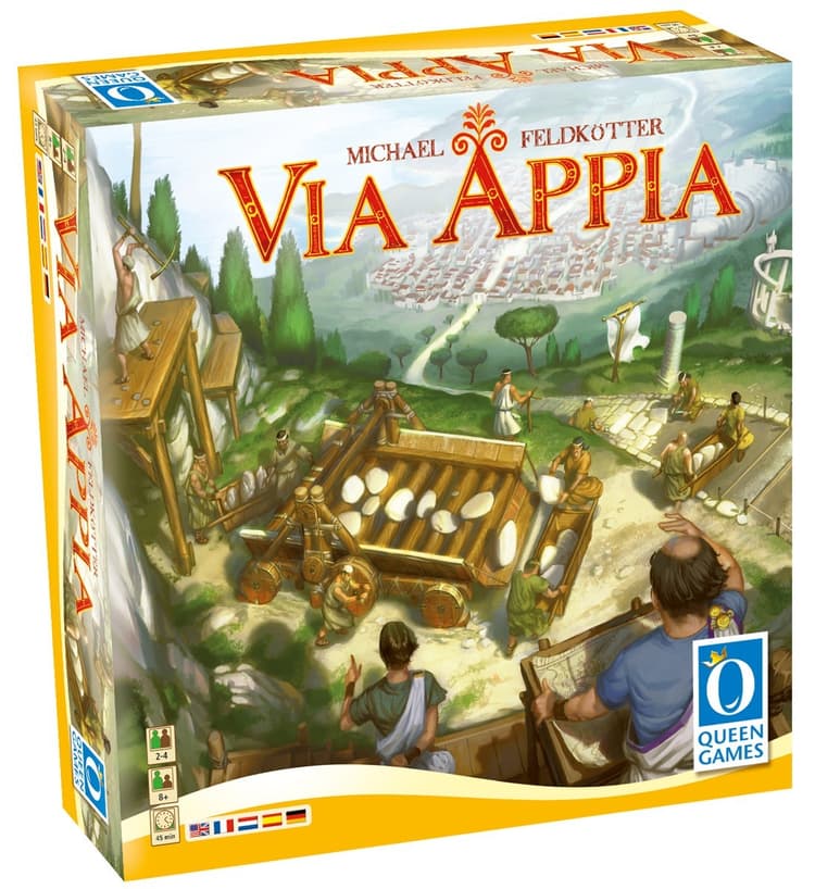 Boîte du jeu : Via Appia