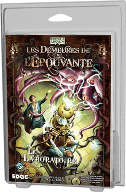 Couverture de Les Demeures de l'Epouvante : Le Laboratoire