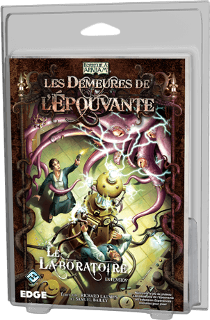 Boîte du jeu : Les Demeures de l'Epouvante : Le Laboratoire