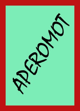 Couverture de Aperomot