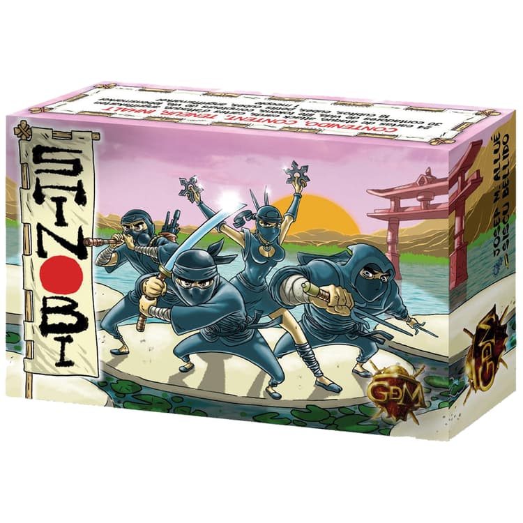 Boîte du jeu : Shinobi