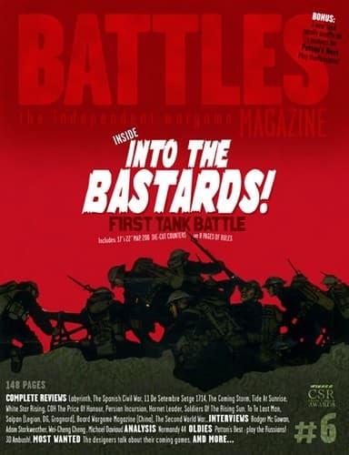 Boîte du jeu : Into the bastards! First tank battle