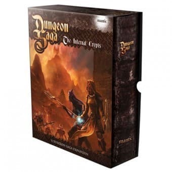 Boîte du jeu : Dungeon Saga - Les Cryptes Infernales