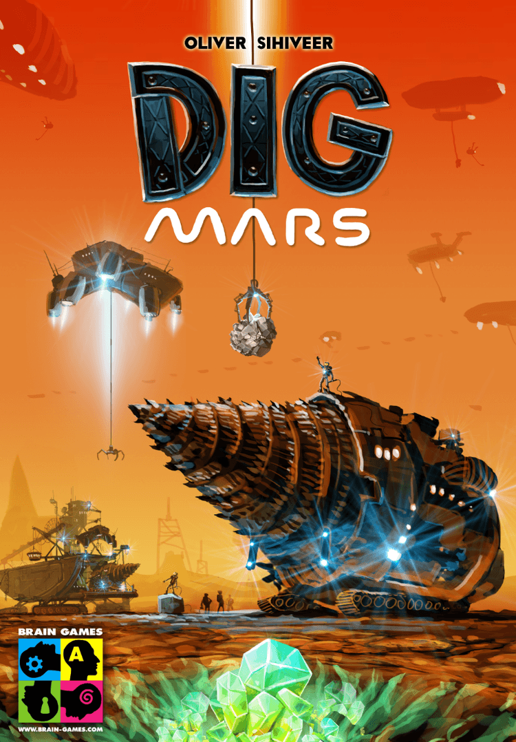 Boîte du jeu : Dig Mars
