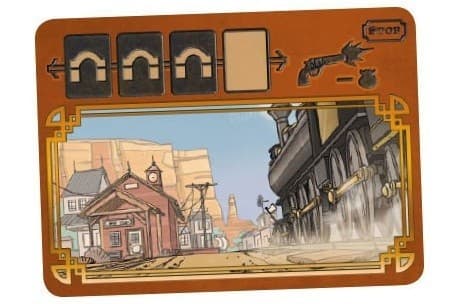 Boîte du jeu : Colt Express : Le tunnel avant l'arrivée en gare
