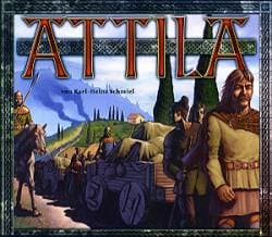 Boîte du jeu : Attila