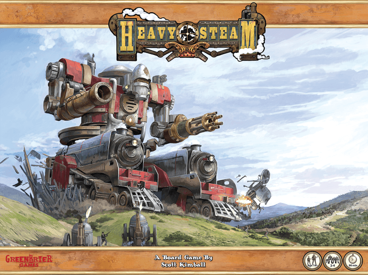 Boîte du jeu : Heavy Steam