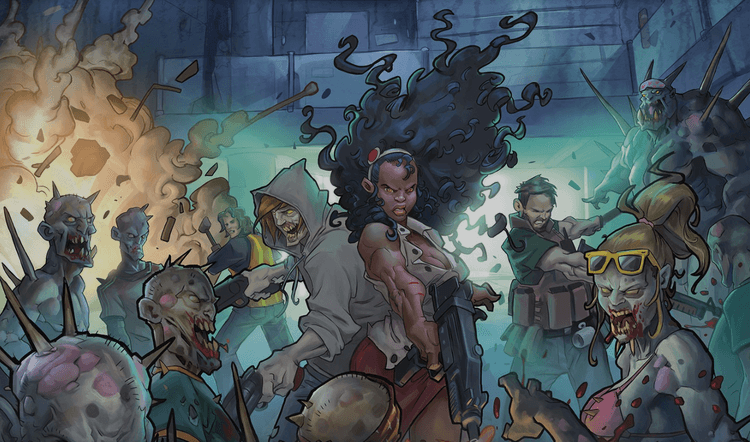 Boîte du jeu : Zombicide : Toxic City Mall