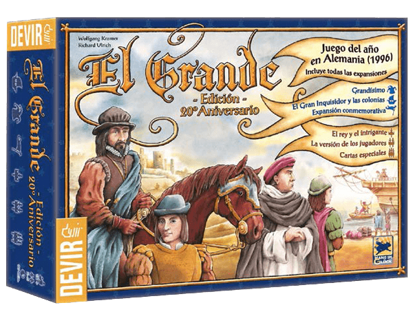 Boîte du jeu : El Grande - Edicion 20e Aniversario