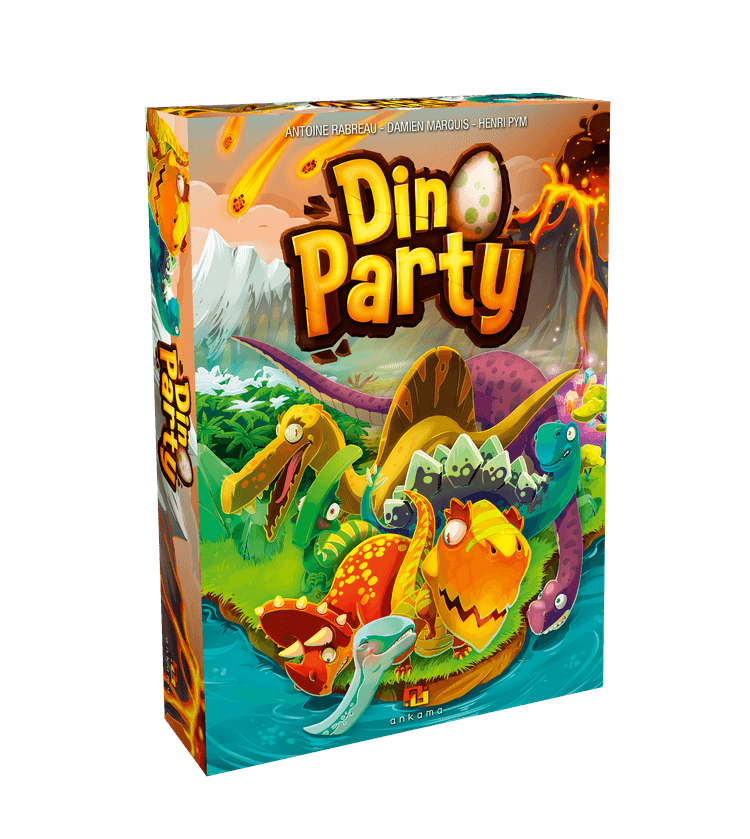 Boîte du jeu : Dino Party