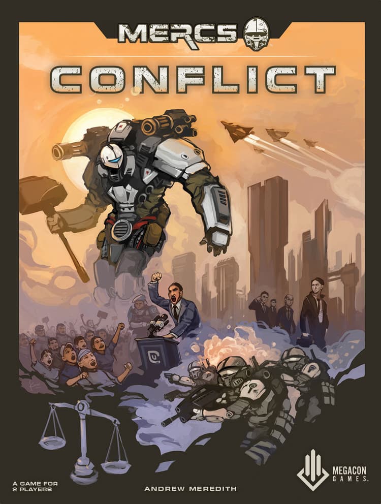 Boîte du jeu : Conflict