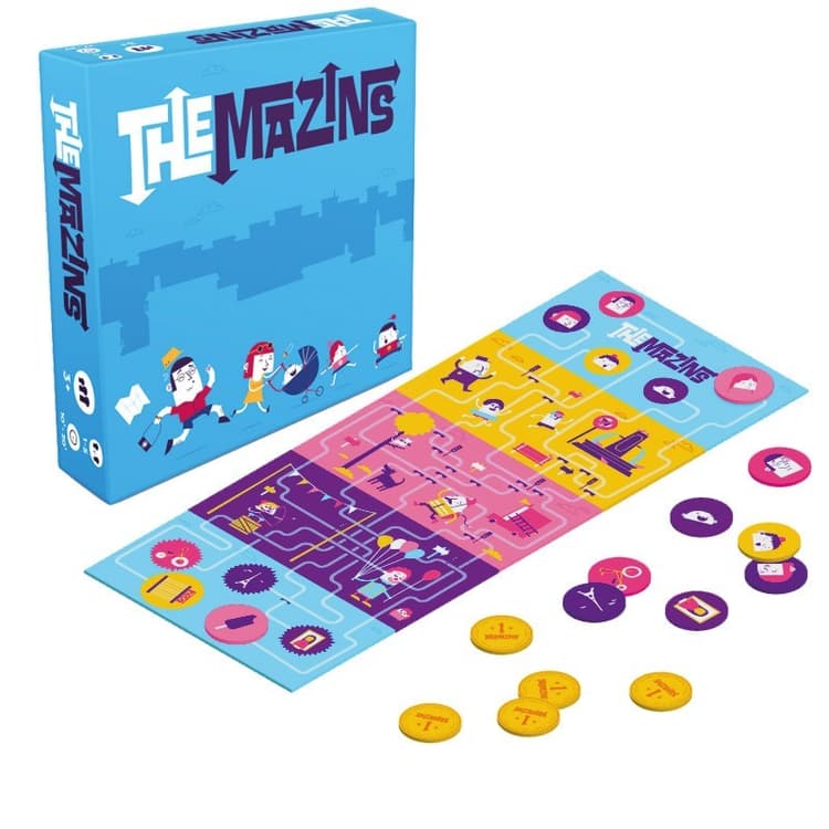 Boîte du jeu : the Mazins