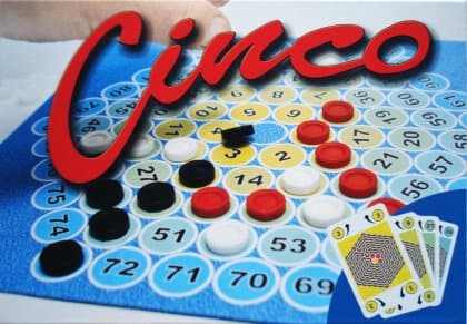 Boîte du jeu : Cinco (5ive Straight)