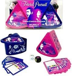 Boîte du jeu : Trivial Pursuit - Filles contre Garçons