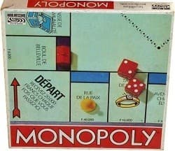 Boîte du jeu : Monopoly
