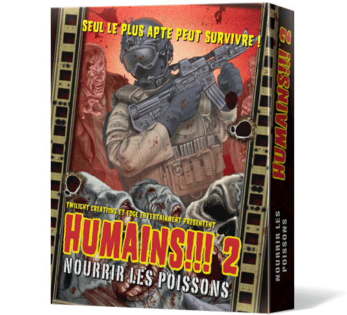 Boîte du jeu : Humains !!! 2 - Nourrir les Poissons