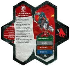 Heroscape : Nerak, chevaucheur de swog des neiges