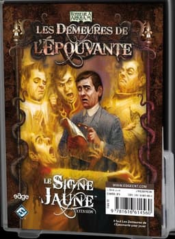 Couverture de Les Demeures de l'Epouvante : Le Signe Jaune