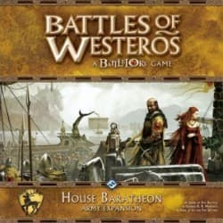 Couverture de Battles of Westeros: House Baratheon Army Expansion