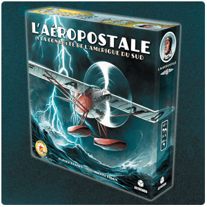 Boîte du jeu : L'Aéropostale - A la conquête de l'Amérique du Sud